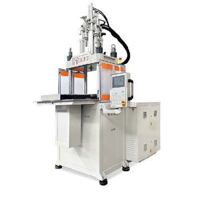 Machine de moulage par injection verticale de 160 tonnes avec une seule glissière pour petit connecteur