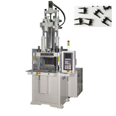 Machine de moulage par injection verticale à glissade unique de 85 tonnes pour insertion à deux broches