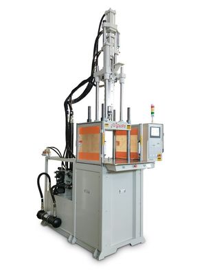 Machine de moulage par injection à haute vitesse verticale de 55 tonnes, efficace et durable, utilisée pour les équipements de communication