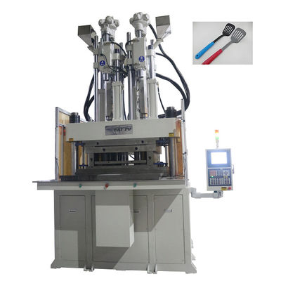 Machine de moulage par injection verticale à deux couleurs de 120 tonnes pour la fabrication de ustensiles de cuisine