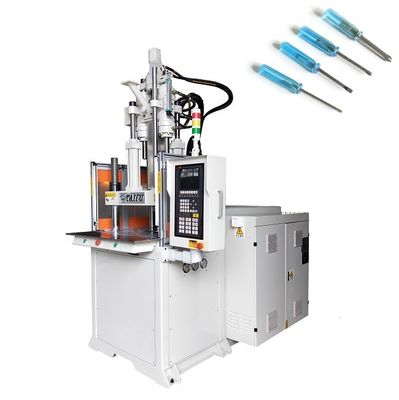 Machine de moulage par injection de produits plastiques verticaux de 85 tonnes