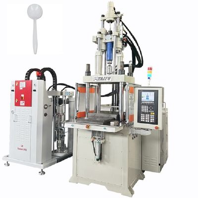 Facile à utiliser Machine de moulage par injection de silicone liquide pour faire des cuillères jetables en plastique