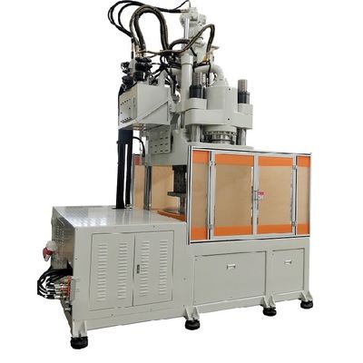 Machine de moulage par injection rotative verticale à planche de travail de 120 tonnes avec certificat CE