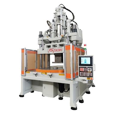 Machine de moulage par injection rotative verticale à planche de travail de 120 tonnes avec certificat CE