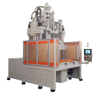 Machine de moulage par injection rotative verticale à planche de travail de 120 tonnes avec certificat CE