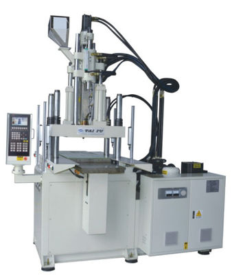Machine de moulage par injection de caoutchouc verticale à double glissement pour boîtier de téléphone