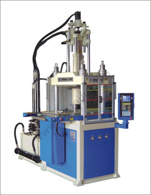 Machine de moulage par injection de caoutchouc verticale à double glissement pour boîtier de téléphone