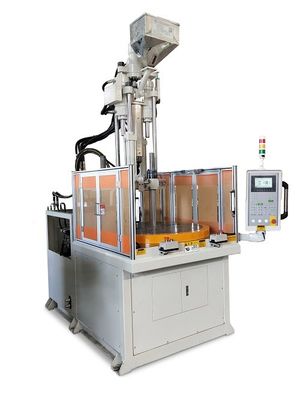 Machine de moulage par injection rotative verticale de 55 tonnes à haut rendement pour le filtre