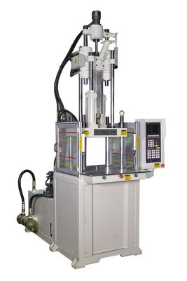 Machine de moulage par injection verticale à poignée de seau 55 tonnes