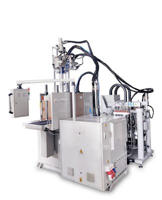 Machine de moulage par injection à bande de silicone à haut rendement