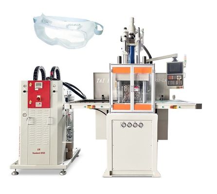 Machine de moulage par injection de silicone de 120 tonnes LSR pour lunettes de sécurité