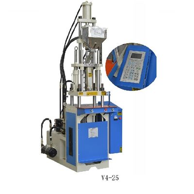 Machine de moulage par injection verticale en plastique de 25 tonnes pour câbles d'écouteurs