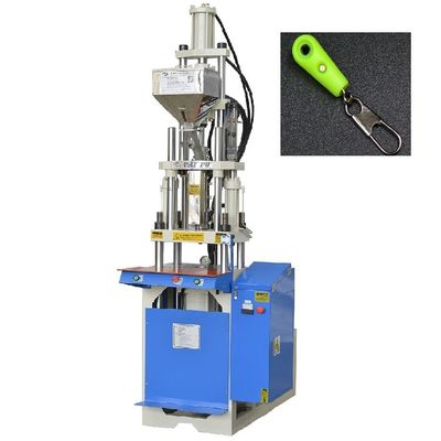 Machine de moulage par injection de plastique verticale de 25 tonnes pour connecteur de flotteur de pêche