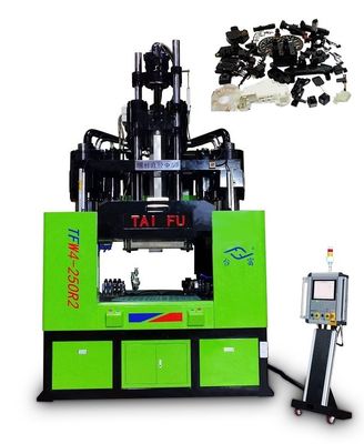 250 tonnes accessoires automobiles machine de moulage par injection verticale avec table de travail basse
