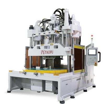 Appareils de moulage par injection verticale avec table de travail faible 250 tonnes