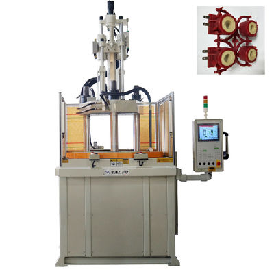 Machine de moulage par injection de table rotative verticale de 85 tonnes utilisée pour le connecteur RCA