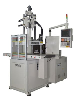 Machine de moulage par injection verticale en plastique avec double planche à roulettes