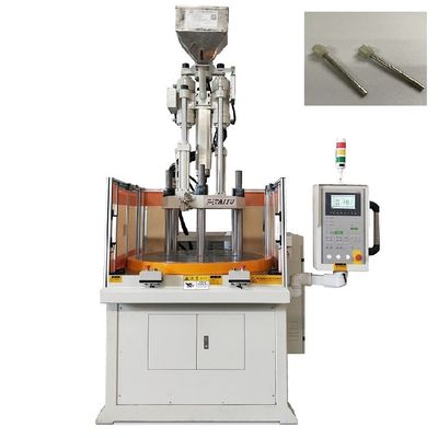 Machine de moulage par injection rotative verticale de 55 tonnes