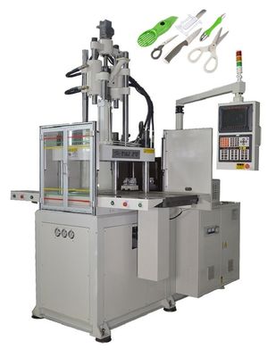 Machine de moulage par injection verticale en plastique de 120 tonnes pour le maniement