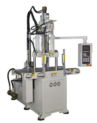 Machine de moulage par injection verticale de câble en plastique avec planche à roulettes à double glissement