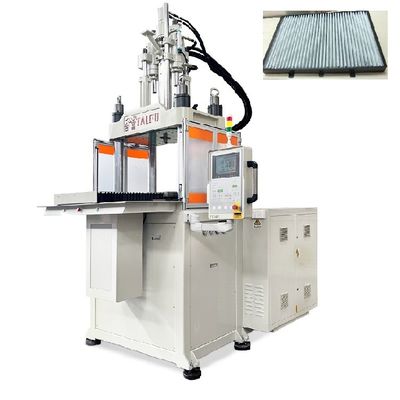 Machine de moulage par injection verticale à glissade unique de 160 tonnes utilisée pour le filtre à air de cabine