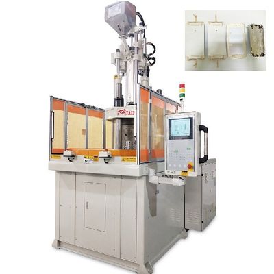 Machine de moulage par injection de plastique rotatif vertical de 120 tonnes pour accessoires de téléphones portables