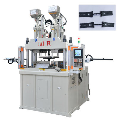 Machine de moulage par injection à double couleur verticale de 120 tonnes pour ceintures de montres électroniques