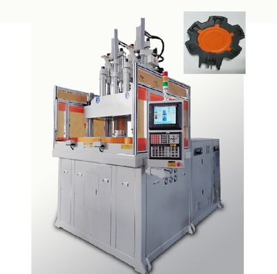 Machine de moulage par injection verticale à double couleur de 170 tonnes pour le centre d'alimentation du câble de sortie