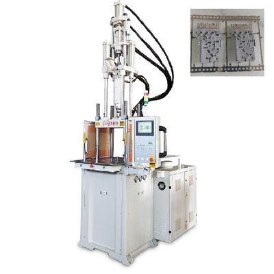 Machine de moulage par injection à grande vitesse verticale en plastique de 55 tonnes utilisée pour les pièces IM