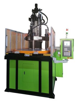 Machine de moulage par injection à filtre à air à table rotative verticale 120 tonnes