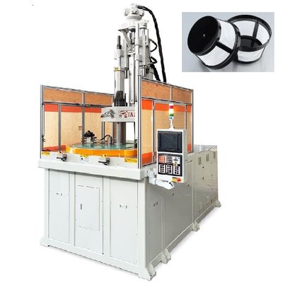 Machine de moulage par injection à table rotative verticale de 200 tonnes utilisée pour les tasses à filtre