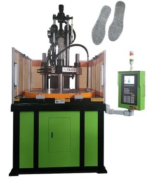 Machine de moulage par injection de semelle de chaussure à table rotative verticale 120 tonnes