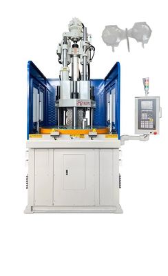 Machine de moulage par injection verticale de haute précision utilisée pour le couvercle des lentilles des phares des voitures