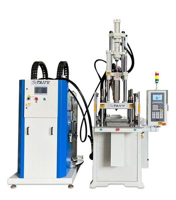 Machine de moulage par injection de caoutchouc de silicone liquide de 55 tonnes avec système d'alimentation