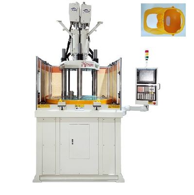 Machine de moulage par injection verticale à double couleur de 120 tonnes utilisée pour les coquilles de jouets bicolores