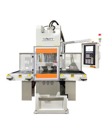 Machine de moulage par injection verticale de 85 tonnes à double coulissage