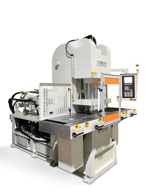 Machine de moulage par injection verticale de 85 tonnes à double coulissage