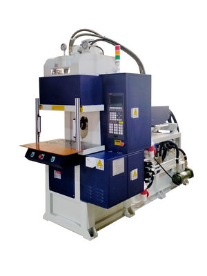 Machine de moulage par injection verticale de 55 tonnes pour câble électrique de couleur bleue