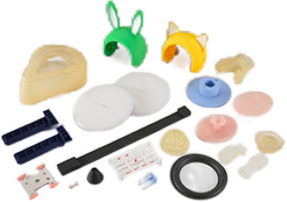 Machine de moulage par injection de silicone LSR de 55 tonnes en silicone liquide