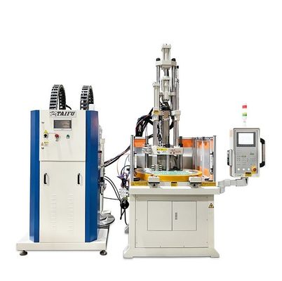 Machine de moulage par injection de caoutchouc de silicone liquide de 35 tonnes avec système d'alimentation