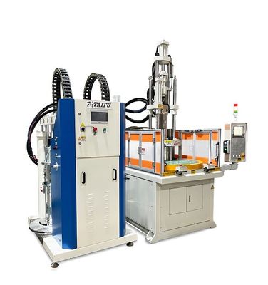 Machine de moulage par injection de caoutchouc de silicone liquide de 35 tonnes avec système d'alimentation