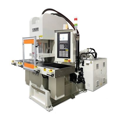 Machine de moulage par injection verticale de 120 tonnes à double coulissage