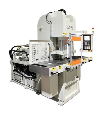 Machine de moulage par injection verticale de 120 tonnes à double coulissage
