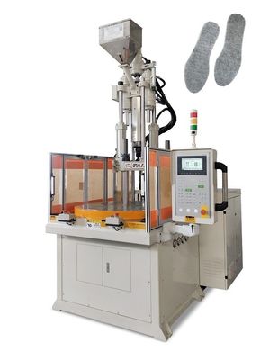 Machine de moulage par injection verticale en PVC de 85 tonnes avec table tournante