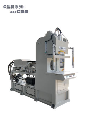 Machine de moulage par injection de 55 tonnes, délicate, durable et efficace, avec connecteur en plastique