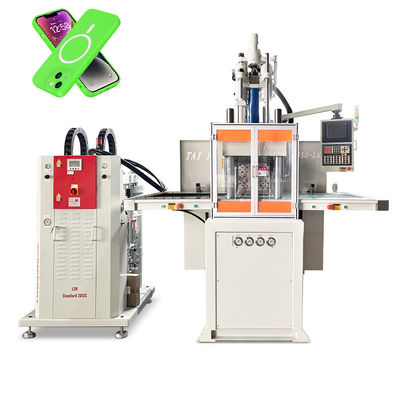 Machine de moulage par injection de silicone de 120 tonnes LSR utilisée pour le boîtier de téléphone en silicone