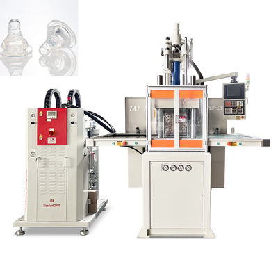 Machine de moulage par injection de silicone LSR de 120 tonnes utilisée pour nourrir le mamelon du bébé