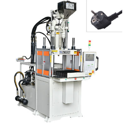Machine de moulage par injection à glissement unique verticale pour réglementation européenne