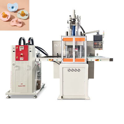 Machine de moulage par injection de silicone LSR verticale économe en énergie