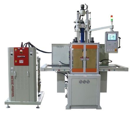 Machine de moulage par injection de silicone à double glissement